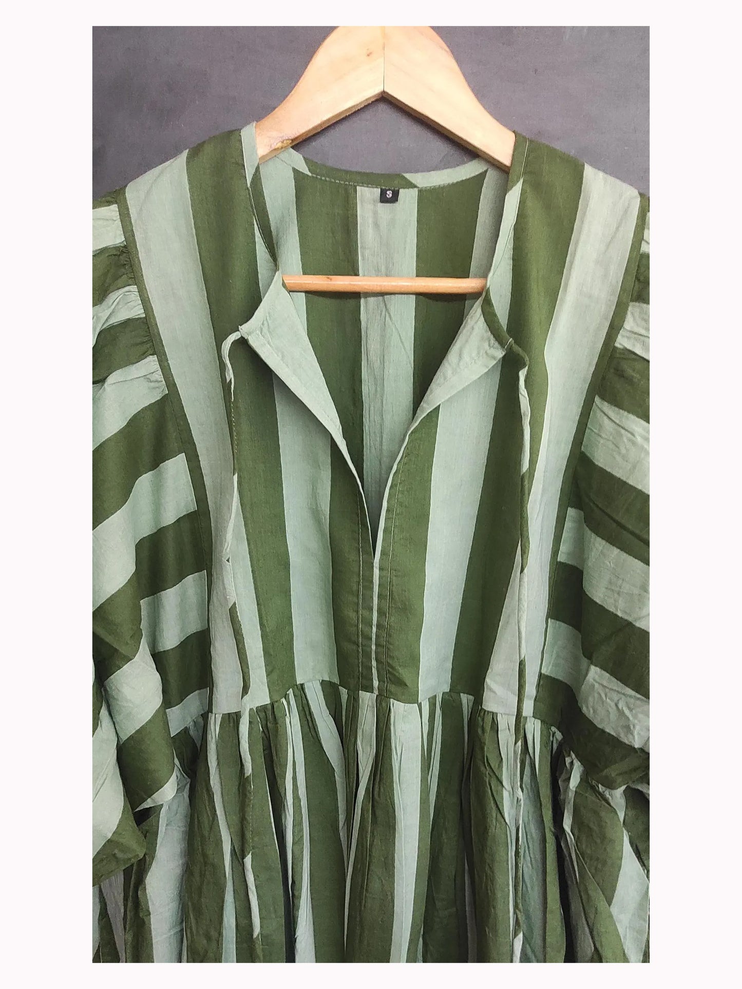 Striped Print Midi Dress, Mini Dress