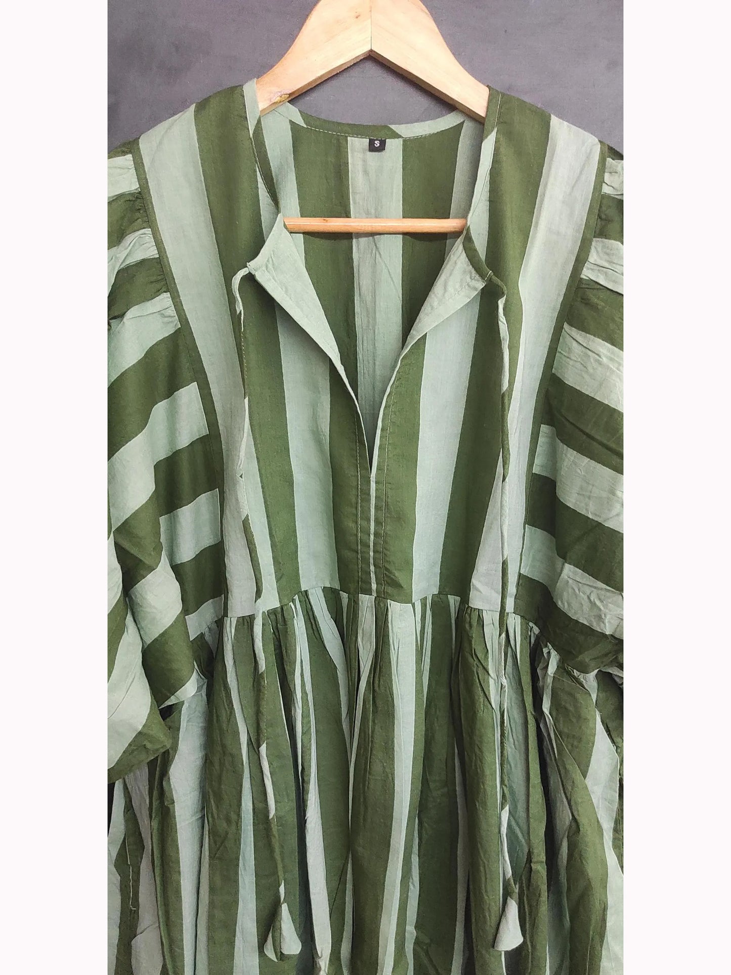 Striped Print Midi Dress, Mini Dress