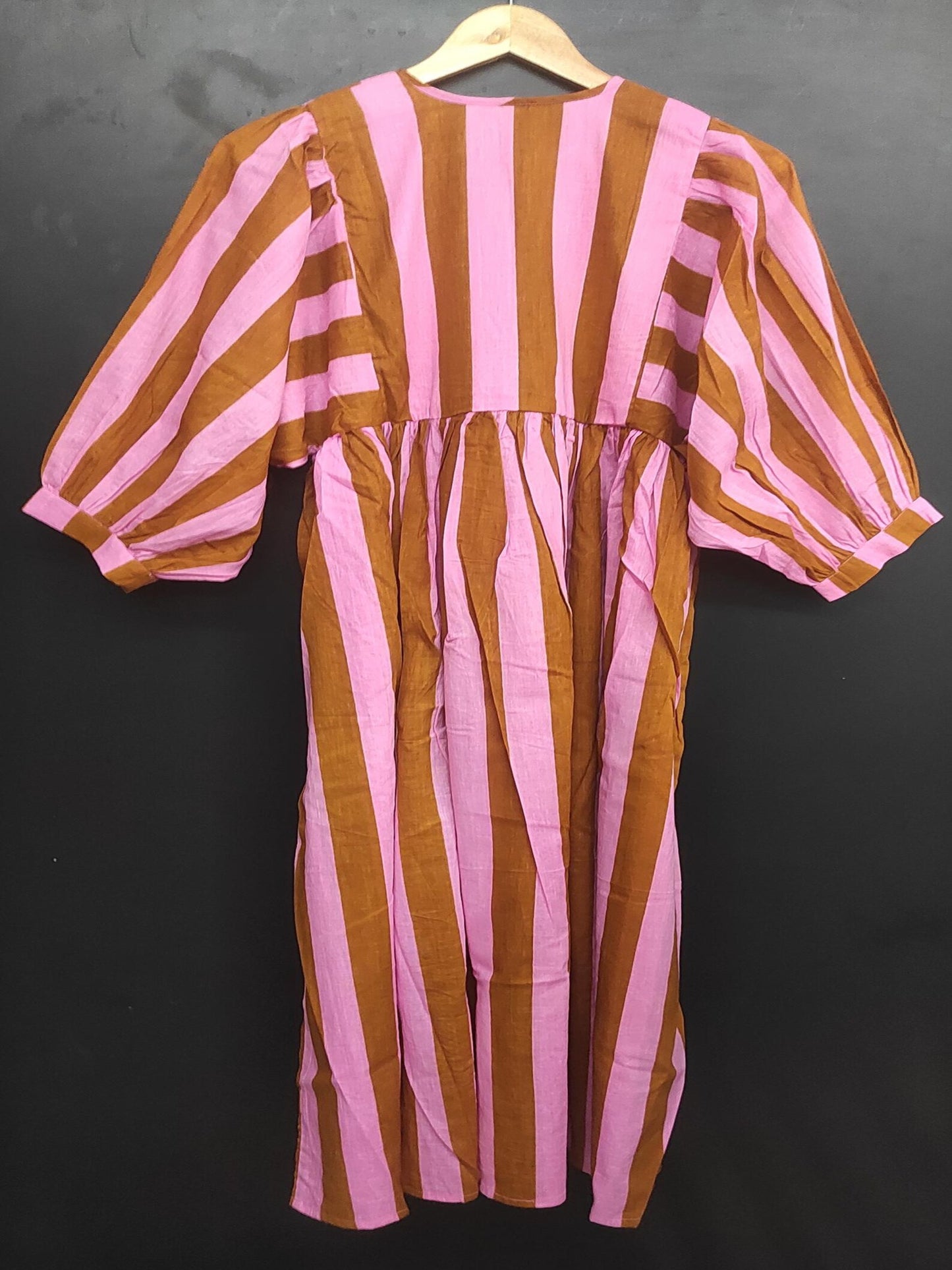 Indian Cotton Hand block Print Dress for Women Comfortable
