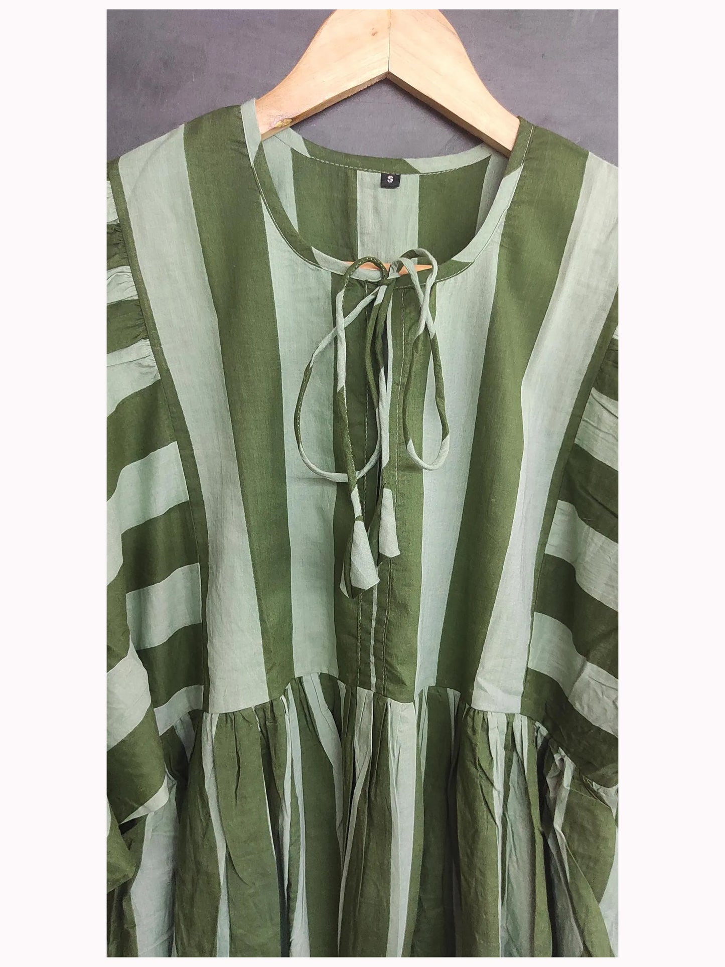 Striped Print Midi Dress, Mini Dress