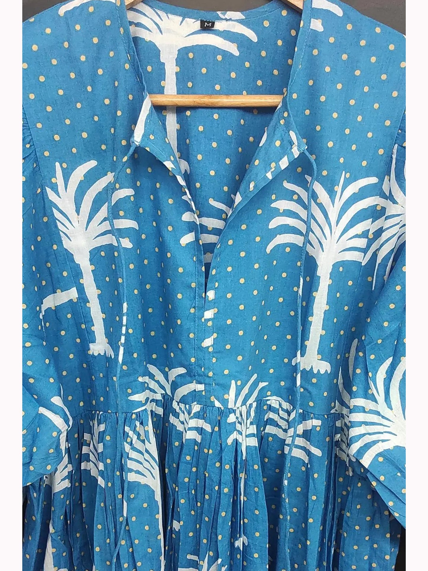 Indian Cotton Hand block Print Dress for Women