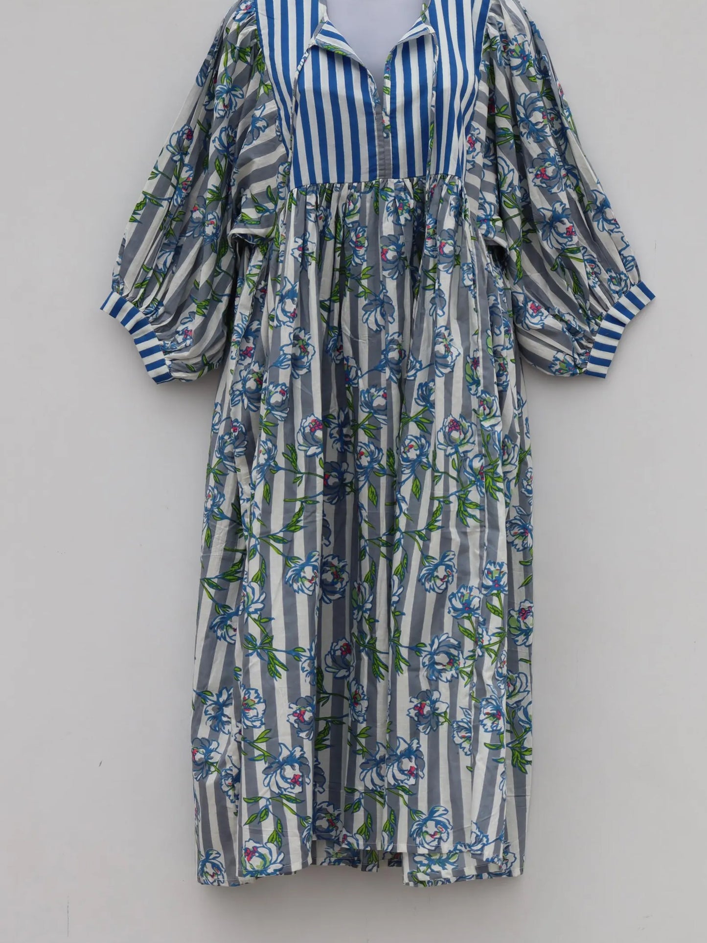 Cotton Dress, Indian Block Print Dress